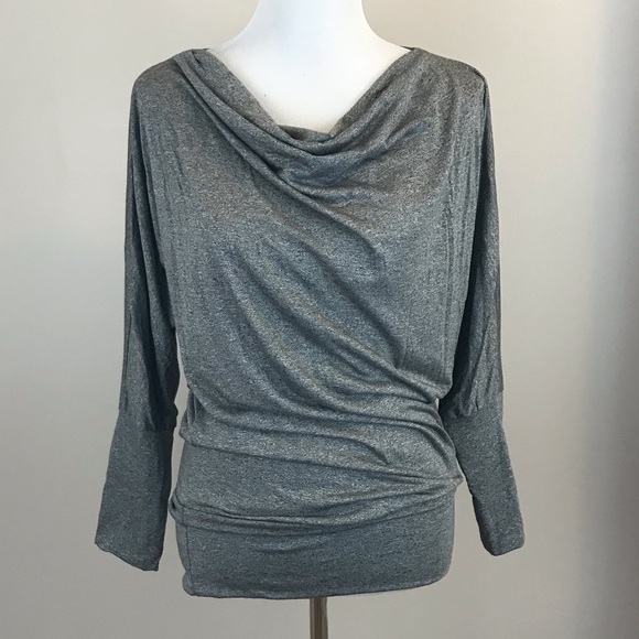 Casa Lee Grey Dolman Tunic - L - Picture 2 of 6